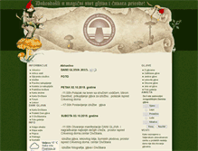 Tablet Screenshot of gljivarsko-drustvo.org.rs